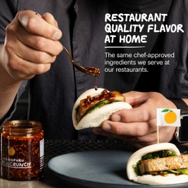 Spicy Momofuku Starter Pack by David Chang, with Extra Chili Crunch, Ramen, Soy Sauce, & Salt, Seasoning Gifts for Foodies