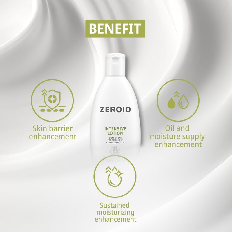 ZEROID | Intensive Lotion | Korean Body Care Moisturizer |