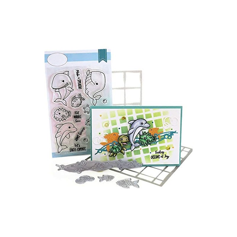1 Pcs Wave Cutting Dies,Letmefun Metal Cutting Dies Stencils Scrapbooking