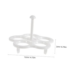 Vaguelly 2 Pcs Heat Resistant Egg Steamer Rack Stable Cooking Stand for Steaming Kitchen Health Pots Quality Construction and High Temperature Tolerance