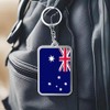 Paquete de 2 llaveros con bandera de Australia (Australia), Australia,