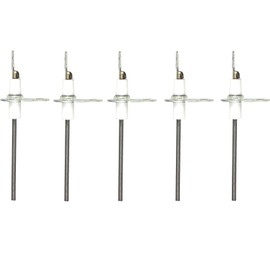 Furnace Flame Sensor Rod Replacements Fits for Goodman Furnace Flame Sensor Parts 0130F00010 & B11726-06 (5)