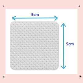 RELMOS LINT FREE NAIL WIPES NAIL ART ACRYLIC GEL REMOVER POLISH MELTBLOWN (Pack of 1000)