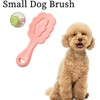 Pet Grooming Brush Set, 2Piece Soft Pin Bristle Pet Grooming