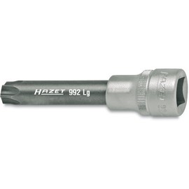 Hazet 992lg-t50トルクスt50 1 / 2 " Square Long Screwdriverソケット