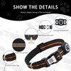 Hiifardz Airtag Dog Collar with QR Code Tag - Reflective