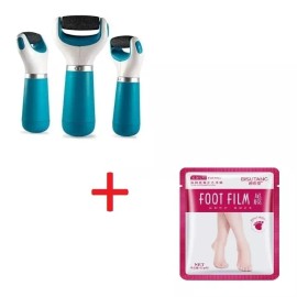 Misorel Rodillo Lima Para Pies Eléctrico Exfolia + Mascarilla De Pie
