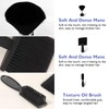 Set of 3 Hairdressing Brush, Hairdressing Accessories, Soft Hairdressing Brush,