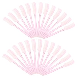 SAFIGLE 100pcs Mini Eyelash Comb Lash Separator Tool for Women Versatile Lash and Eyebrow Brush Compact Beauty Grooming Accessory for Travel and Daily Use