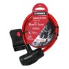 Candado De Cable Con Llave, 10 Mm X 1.0 M