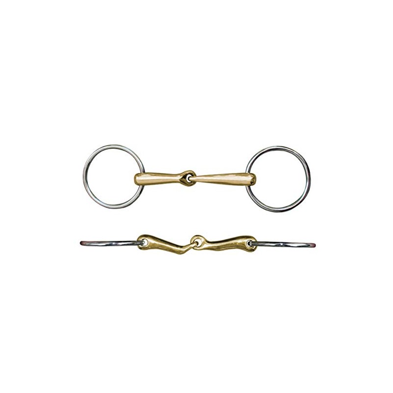 Hkm 540440 Loose-Ring Snaffle Anatomic 16 mm Argent Anmit Stainless