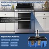 WPW10434452 W10434452 Dual Control Switch Compatible with Whirlpool,Infinite Switch W10434452,