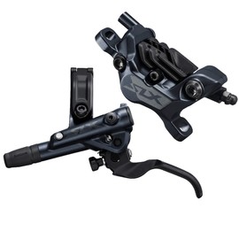 Shimano SLX BL-M7100L/BR-M7120 Metal, 66.9 inches (1700 mm), Left Rear JKIT/Lever, Caliper, Hose, Oil Filling Set, JKIT Oil Filled and Hose Connected to Caliper Side
