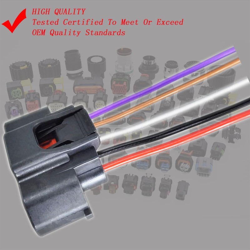 IXGKHC Mass Air Flow Sensor Harness Connector Plug 197-6020 22204-21010