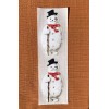 Creative Gifted John Grossman Victorian Snowman Winter Christmas *2 Snowmen*