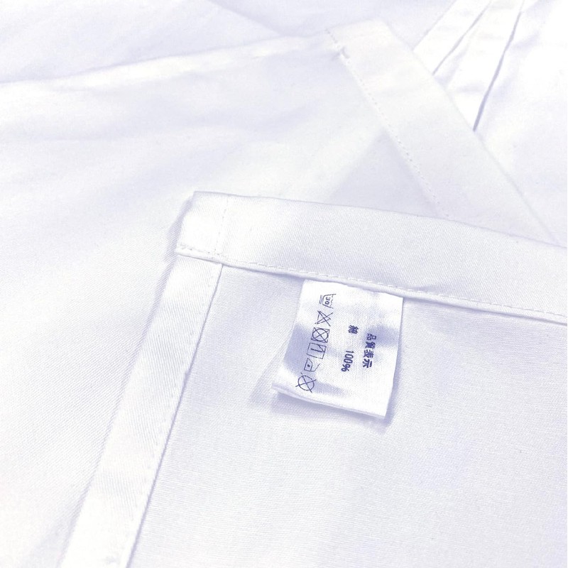 Mashur 6-Shaku Fundo, Thick, 30s Cotton, Loincloth Pants, Plain, White,
