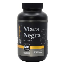 Maca Negra Peruana 1000 Testosterona 180 Cápsulas Momosie