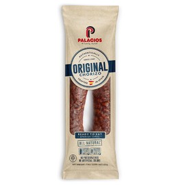 Chorizo Autentico Mild by Palacios. Imported from Spain. 7.9 Ounce