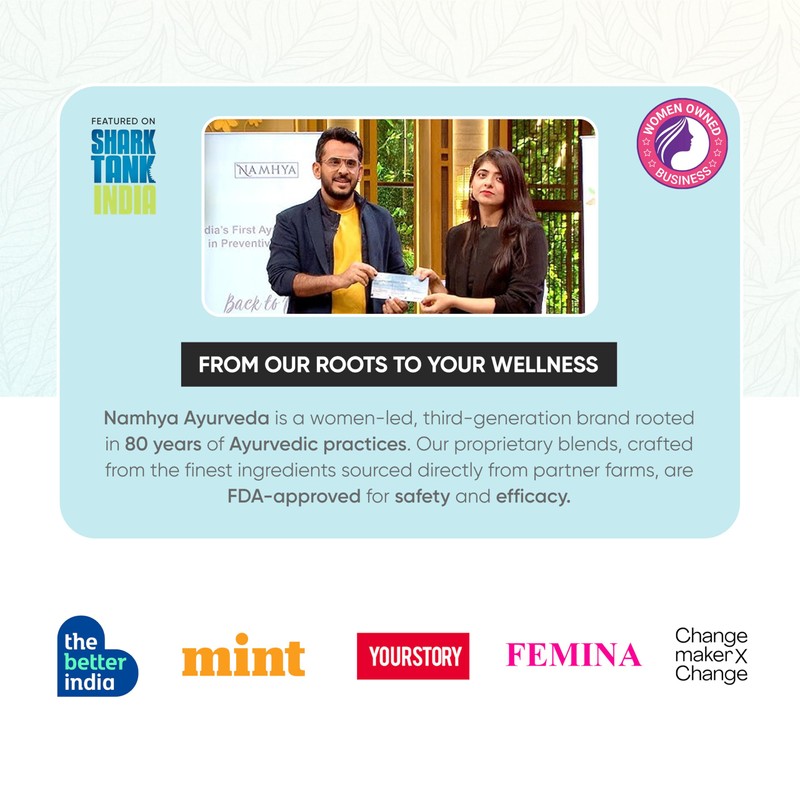 NAMHYA Liver Cleanse Tea with Harad Milk Thistle with goodness