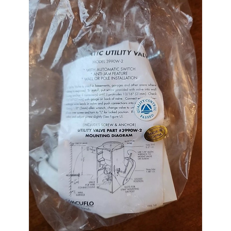 Vacuflo central vacuum surface mount UTILITY inlet valve! Fits ALL