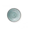 BRANDANI 55975 Serendipity Turquoise Stoneware Soup Plate, Multi-Colour
