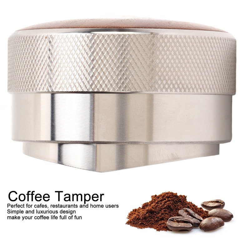 Stainless Steel 58mm Coffee Distributor and Tamper Coffee Distribution Tool