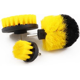 Kit de cepillos para detalles de automóviles de 14 piezas para limpieza profunda interior y exterior de automóviles, con cepillos de taladro y guante de microfibra para un lavado