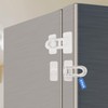 4 x Fridge Lock No Drilling Suitable for Ovens, Refrigerators,