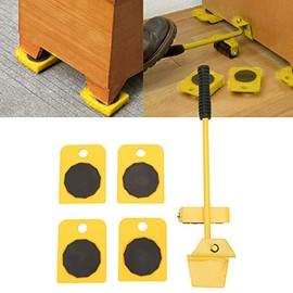 Mover, Elevador de Muebles Juego de Transporte de Muebles Amarillo Easy