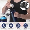 Small Protein Shaker, 2 Pcs Protein Powder Container, Portable Protein