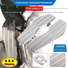 Unbranded Front Driver Footboard Floorboards For Harley Electra Glide Ultra Classic FLHTCU