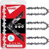 KAKEI 8 Inch Chainsaw Chain 1/4" Pitch .043" Gauge 47