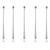 Micro Lab Sampling Reagent Spoon, 5PCS 12.5cm 2 In 1