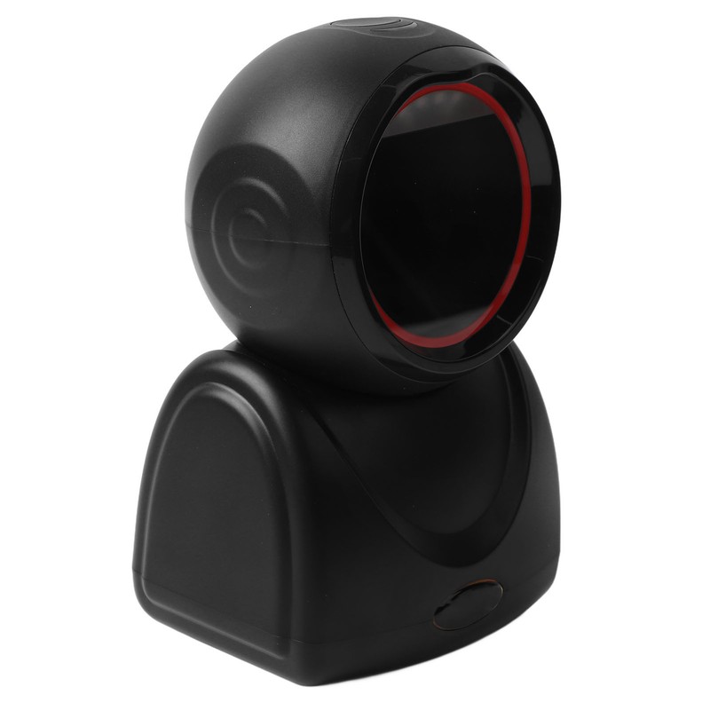 QR Barcode Scanner Omnidirectional Hands Free Automatic Sensing Barcode Scanner
