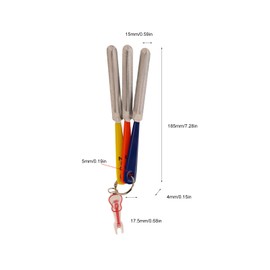 Guitar Nut File Set Stainless Steel Double Edge Nut Slotting File Fret Crowning Files Luthier Tools for Electric Guitar Luthier File Nail Puller Repair Tool