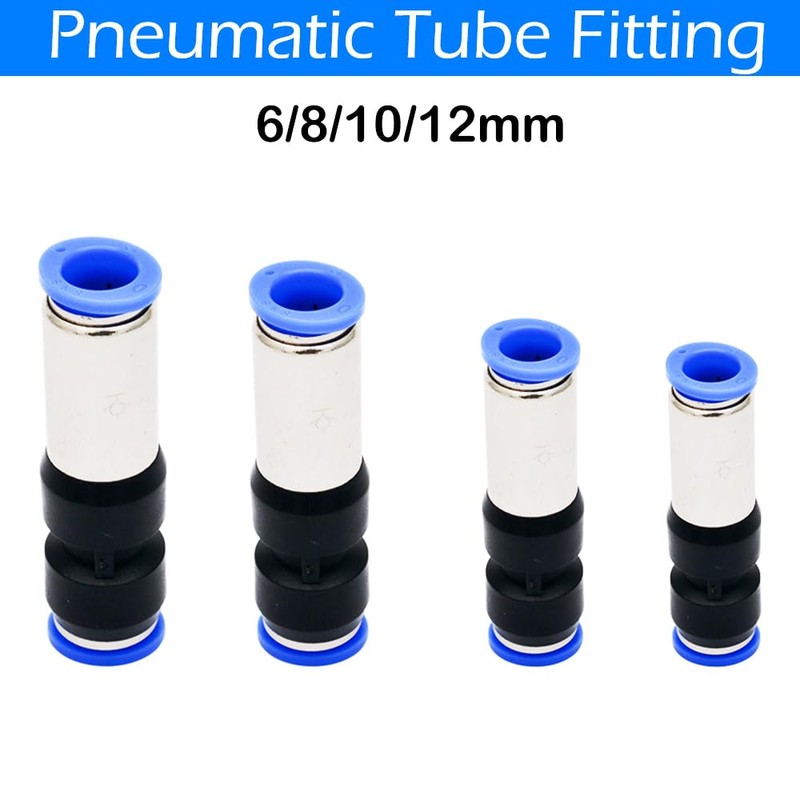 4Pcs Check Valve 6mm 8mm 10mm 12mm Pneumatic Air Quick