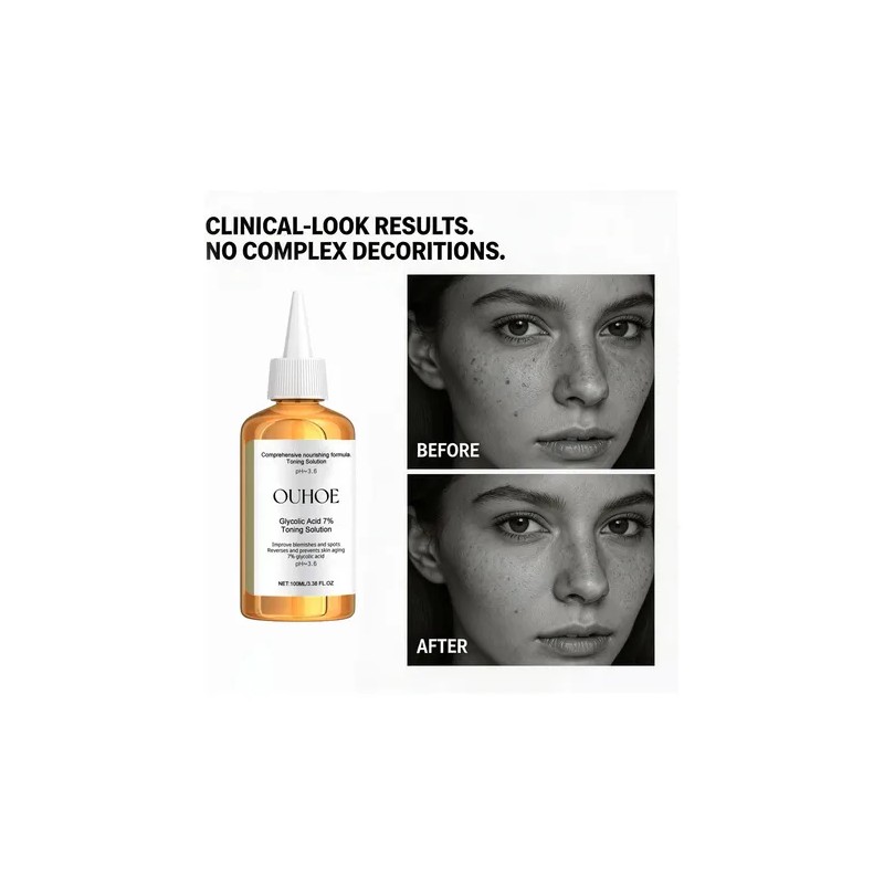 Tónico Ácido Glicólico 7% Antimanchas Antiedad 100ml -ph3.6