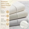 CROSCILL Egyptian Cotton Sheet Luxuriously Soft 500TC Cotton Sheets, Fitted