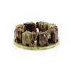 Budawi® Soapstone Incense Stick Holder Elephant Circle