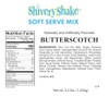 Shivery Shake Butterscotch Soft Serve Ice Cream Mix