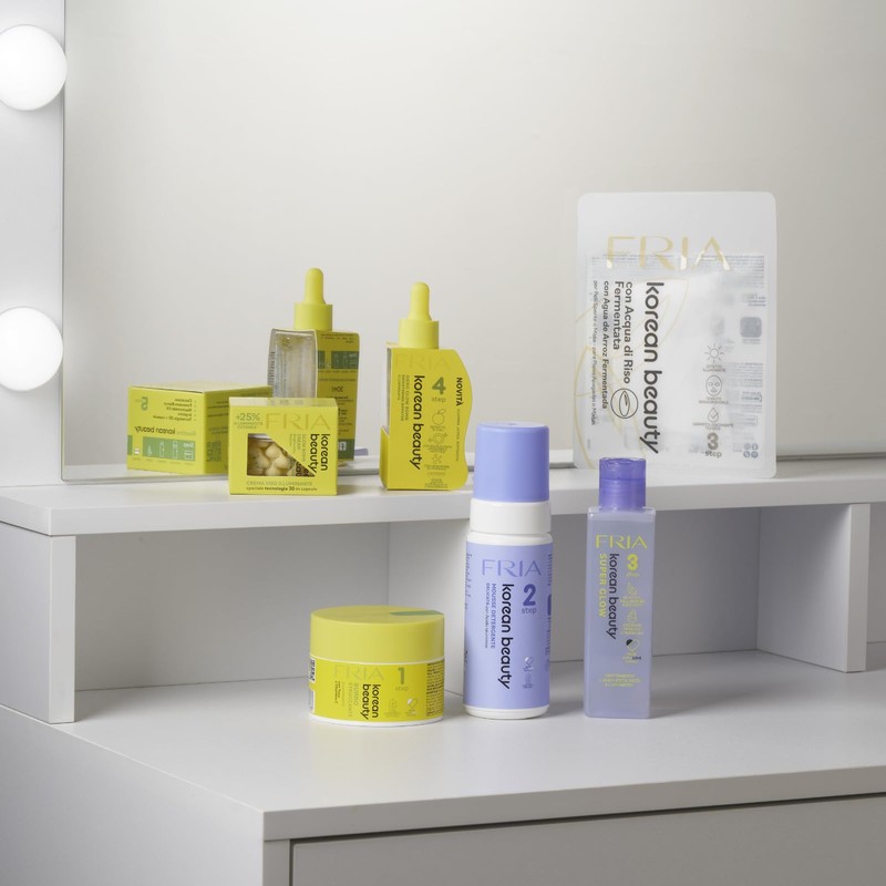 Fria Korean Beauty Siero Viso Illuminante con Estratto di Yuzu,
