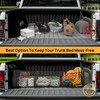 Kakaswise Cargo Net Trunk Bed Organizer,Mesh Storage Net with 4
