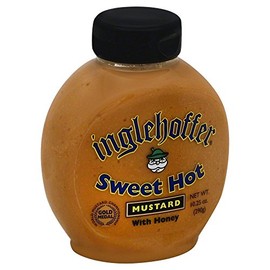 Inglehoffer Mustard Sweet Hot Squeeze 10.25 OZ (Pack of 2)