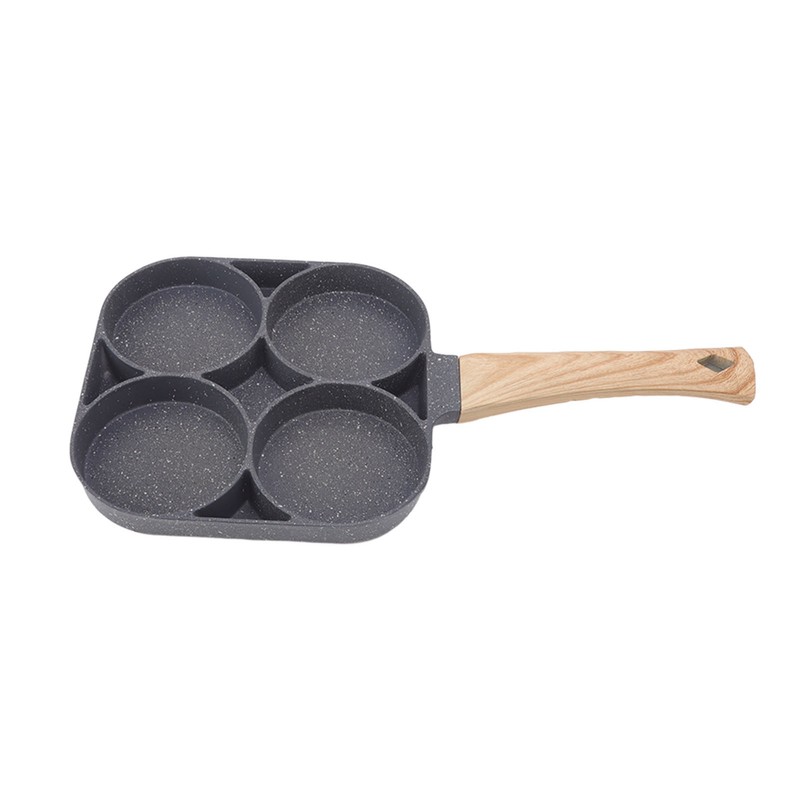 4 Hole Frying Pan Non Stick Heat Resisting Omelet Pan