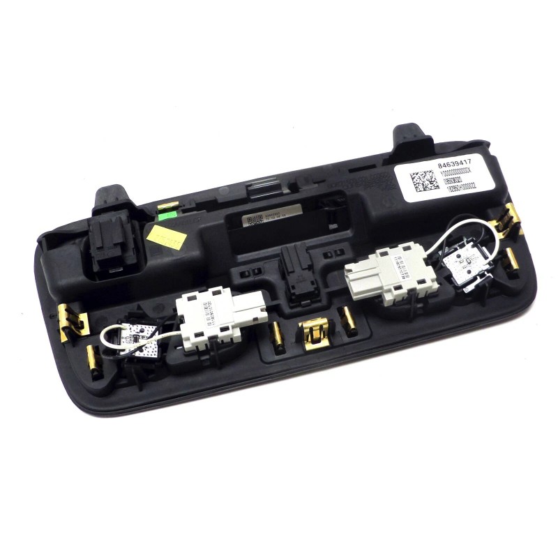 GM Overhead Sunroof Black base Compartment Mount Plate Dome Led