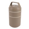 Stainless Steel Insulated Food Jar Double Layer 620ml Capacity Leak