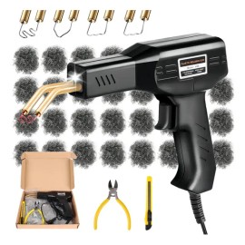 Kit De Soldadora Para Reparación De Plásticos Con 800 Grapas 4 tipos diferentes de clavos