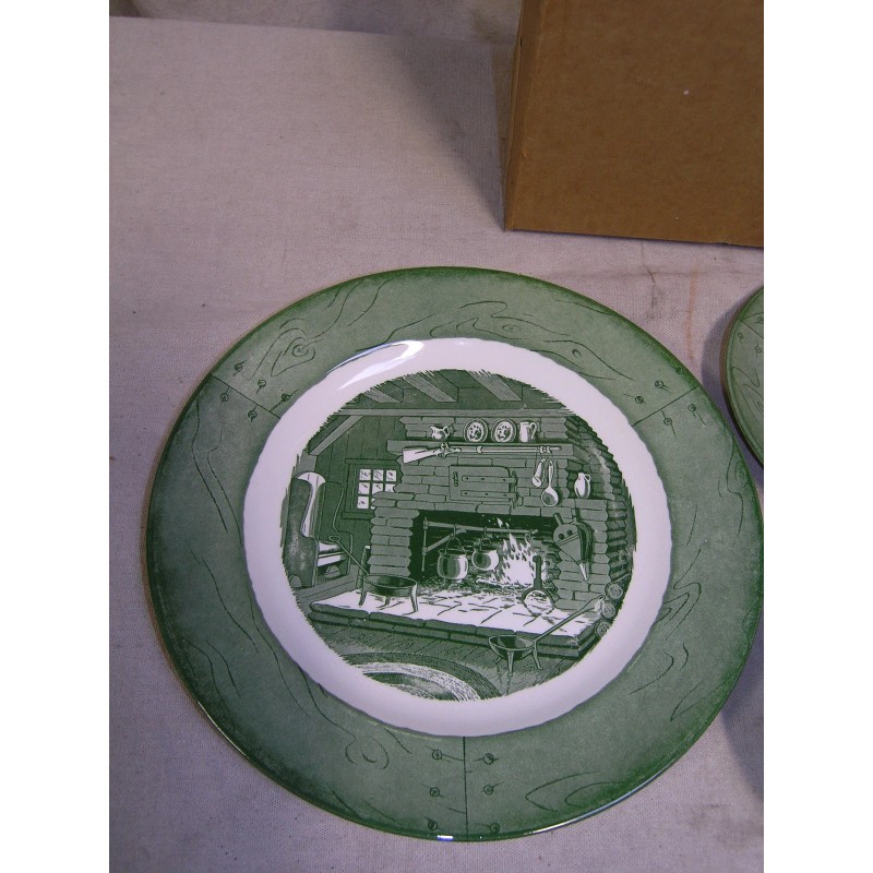 ROYAL ROYAL COLONIAL HOMESTEAD 5 PIECE PLACE SETTING 'VERY NICE"