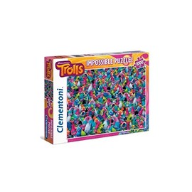 Clementoni 39369 - Trolls - 1000 Teile Puzzle (schwer)