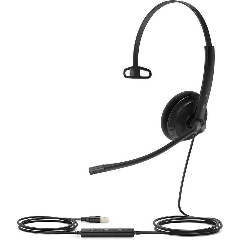 Yealink Telefonia Yealink UH34 Lite Mono UC USB Headset Black